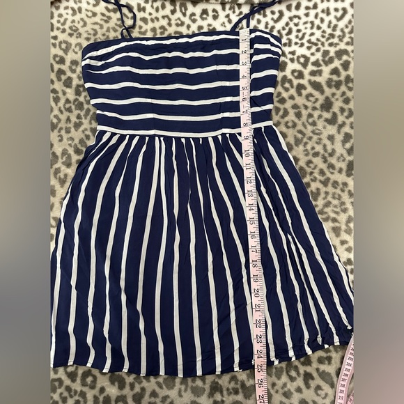 Abercrombie & Fitch Stripe Mini Dress in Blue Size 4 women’s - Picture 17 of 17